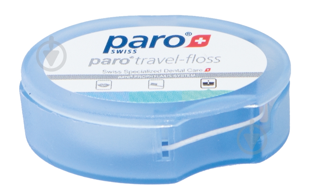 Зубна нитка-флос Paro travel-floss 5 м - фото 1 Зубна нитка-флос Paro travel-floss 5 м - фото 1
