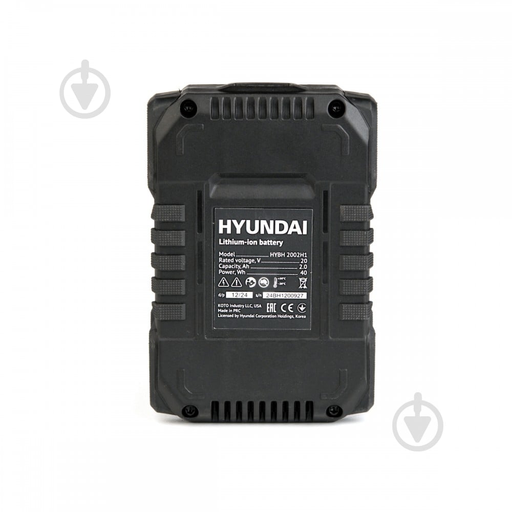 Аккумулятор Hyundai HYBH 2002H1 - фото 4 Аккумулятор Hyundai HYBH 2002H1 - фото 4