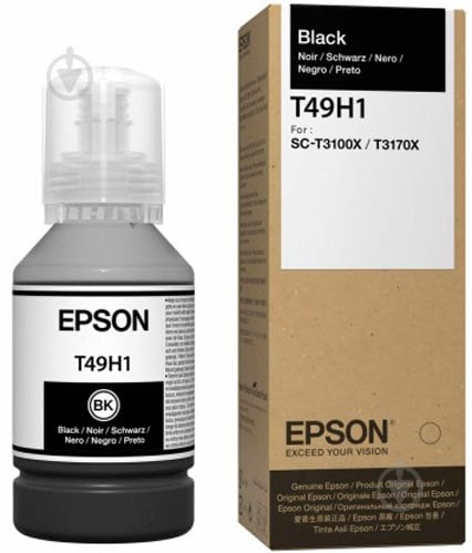Чернила Epson T3100X черный - фото 1 Чернила Epson T3100X черный - фото 1