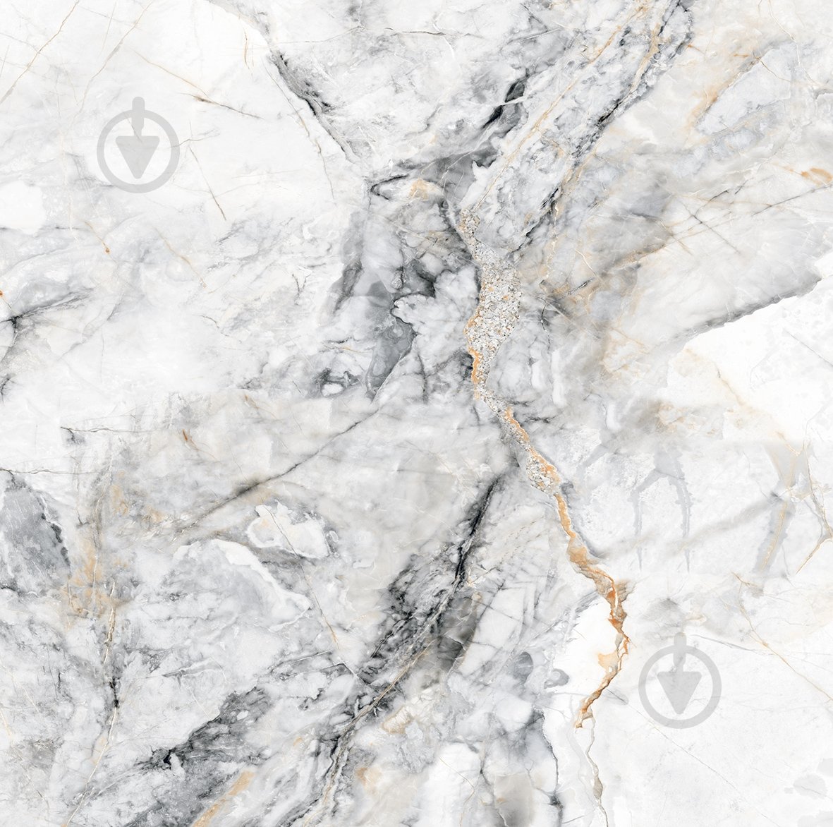 Плитка Cerossa Ceramica Zorya white polished 60x60 см - фото 1