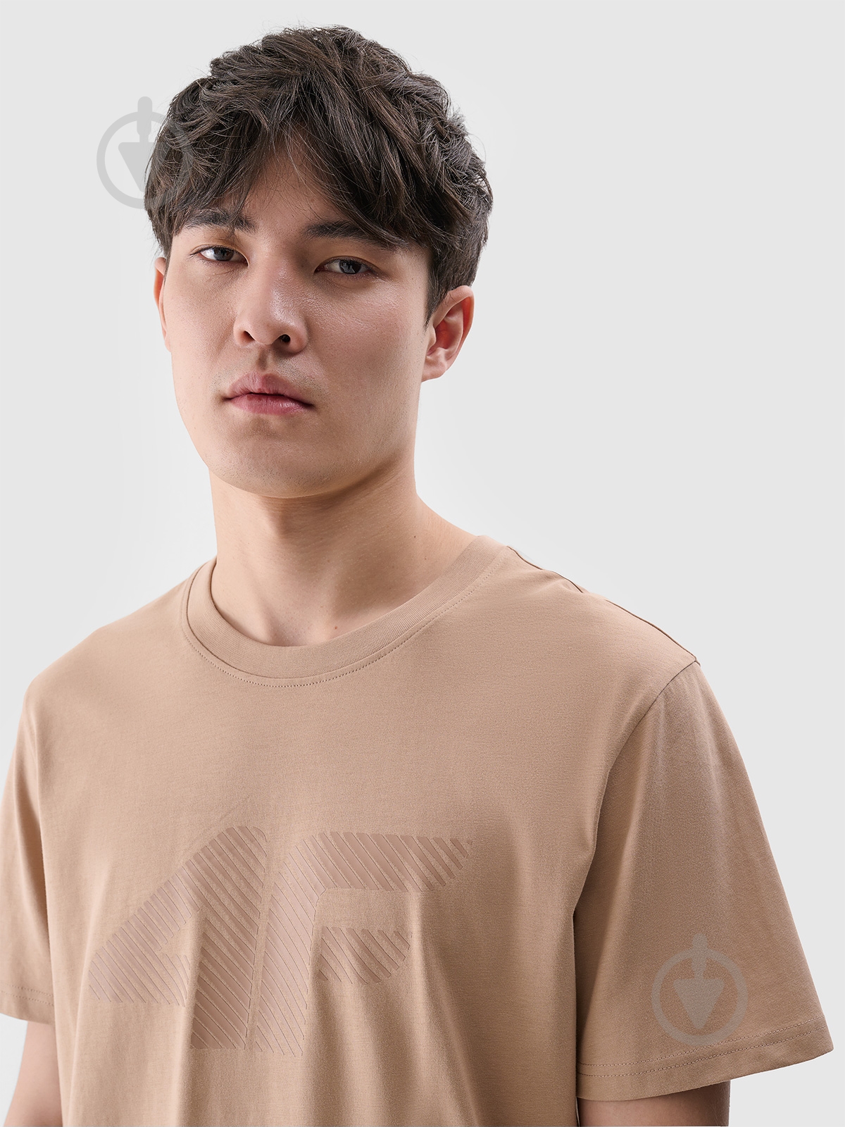 Футболка 4F TSHIRT M2075 р.L бежевий - фото 3 Футболка 4F TSHIRT M2075 р.L бежевий - фото 3