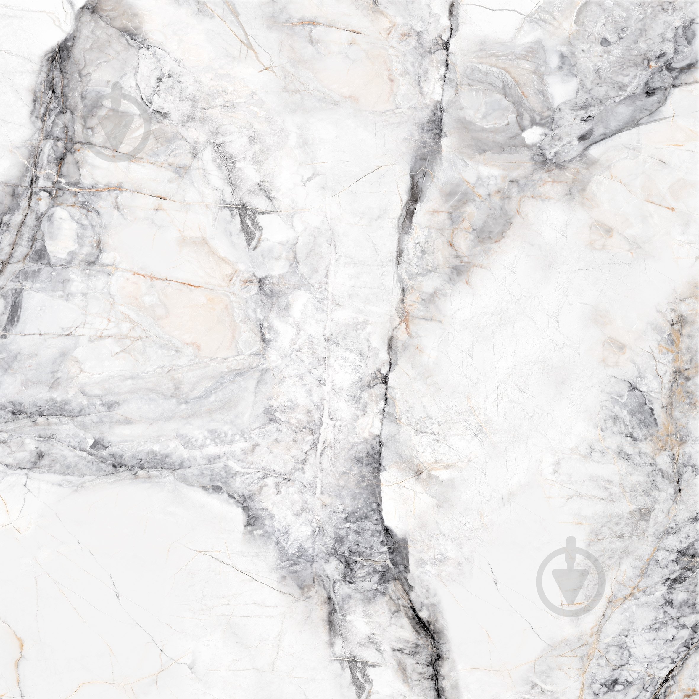 Плитка Cerossa Ceramica Zorya white polished 120x120 см - фото 1