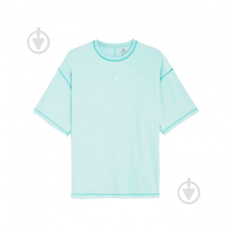Футболка Converse Crossover Tee 10020975-337 р.M голубой - фото 1