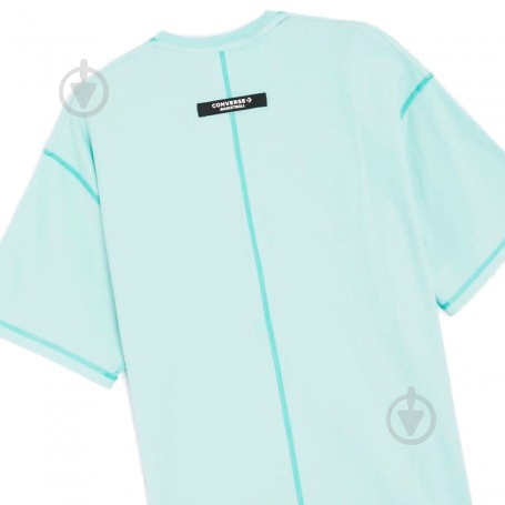 Футболка Converse Crossover Tee 10020975-337 р.M голубой - фото 3