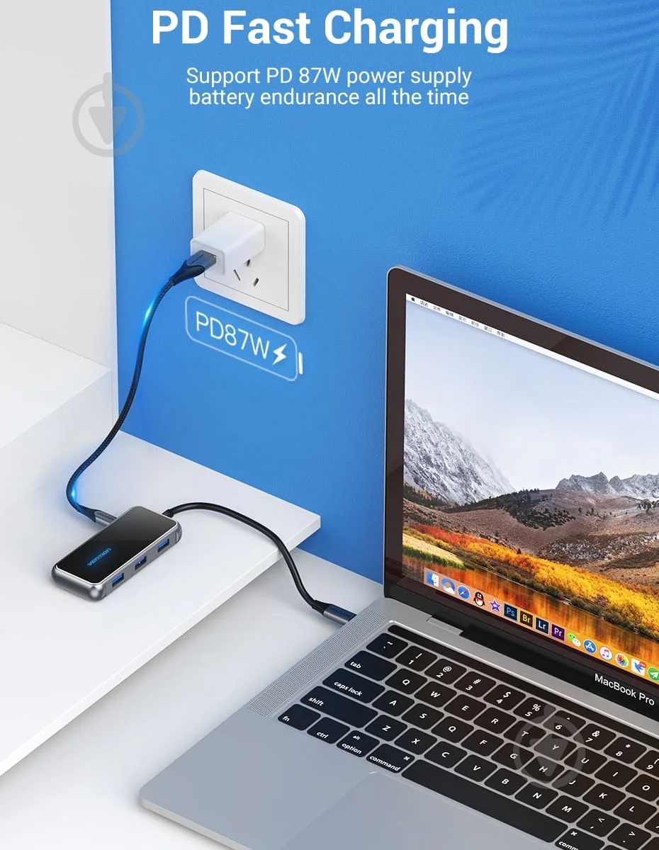 Док-станция Vention dark grey (TFFHB) - фото 8