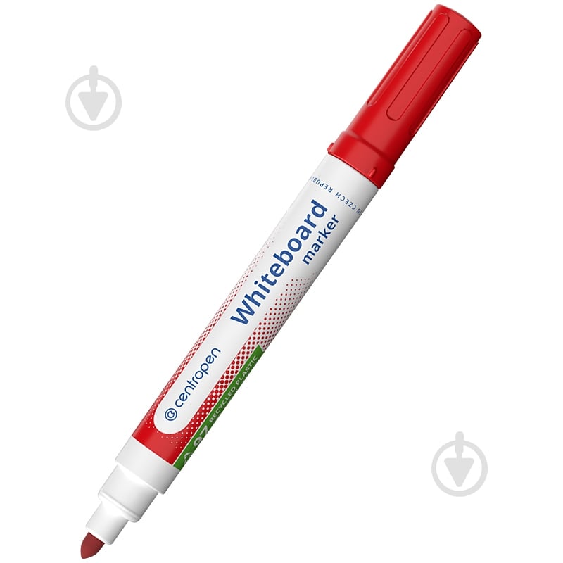 Маркер для белой доски Centropen 2.5 мм красный - фото 1
