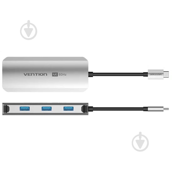 Док-станция Vention silver (TQDHB) - фото 2 Док-станция Vention silver (TQDHB) - фото 2