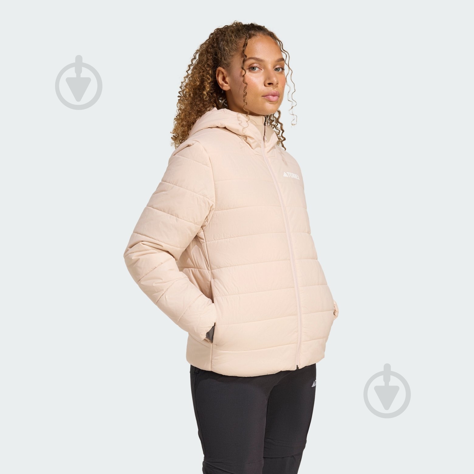 Пуховик жіночий зимовий Adidas W Mt Ess P Ho J KB2168 р.XS рожевий - фото 3