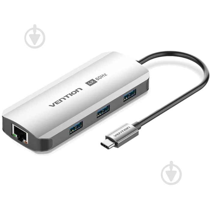 Док-станция Vention silver (TQHHB) - фото 1 Док-станция Vention silver (TQHHB) - фото 1