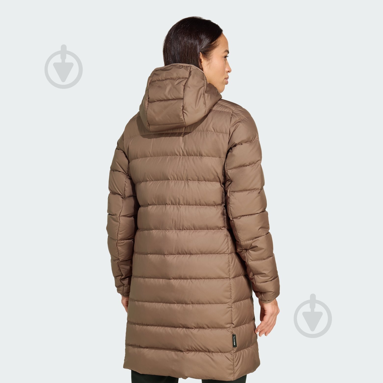 Пуховик женский зимний Adidas W MT DOWN PARKA JM8730 р.XS коричневый - фото 2 Пуховик женский зимний Adidas W MT DOWN PARKA JM8730 р.XS коричневый - фото 2