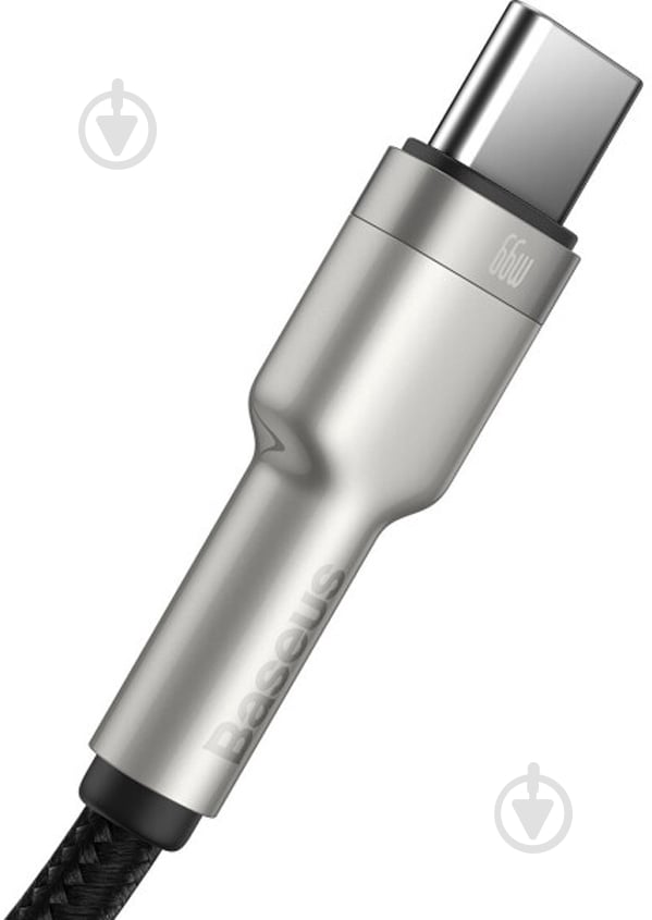 Кабель BASEUS USB to Type-C 66W (CAKF000101) 1 м черный (1011147) - фото 4 Кабель BASEUS USB to Type-C 66W (CAKF000101) 1 м черный (1011147) - фото 4