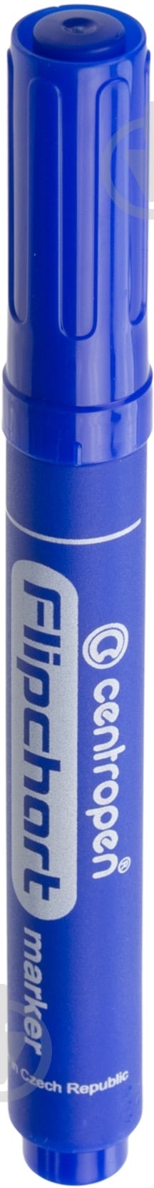 Маркер Centropen для флипчарта 2.5 мм синий 8550/03 - фото 2 Маркер Centropen для флипчарта 2.5 мм синий 8550/03 - фото 2