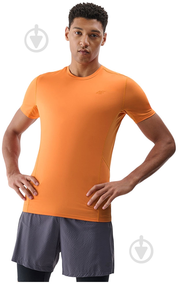 Футболка 4F TSHIRT FNK M1263 р.L оранжевый - фото 1