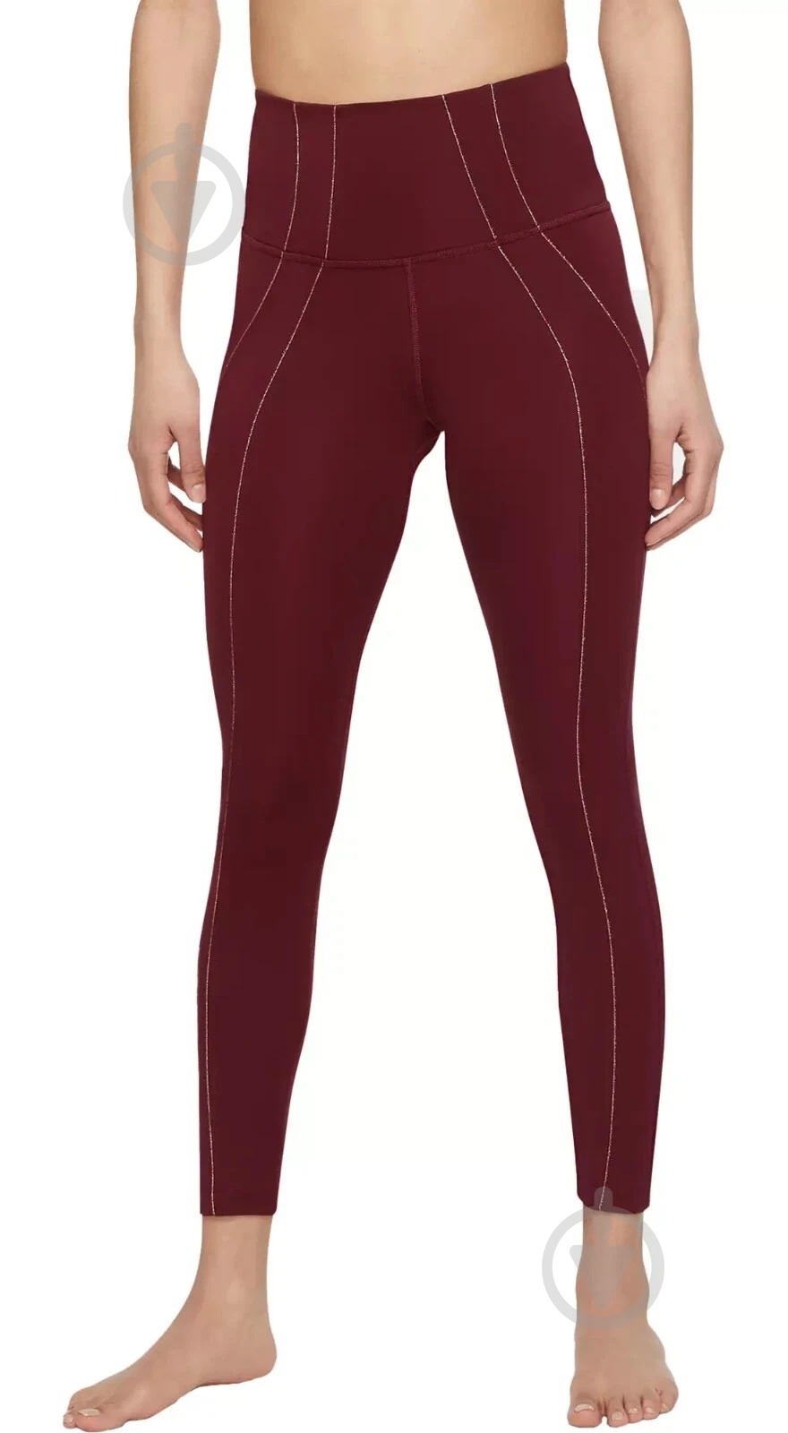 Лосини Nike DD5772-638 р.L бордовий - фото 1 Лосини Nike DD5772-638 р.L бордовий - фото 1