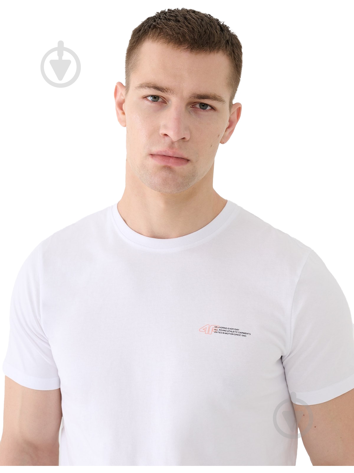 Футболка 4F TSHIRT M2003 р.L білий - фото 4 Футболка 4F TSHIRT M2003 р.L білий - фото 4