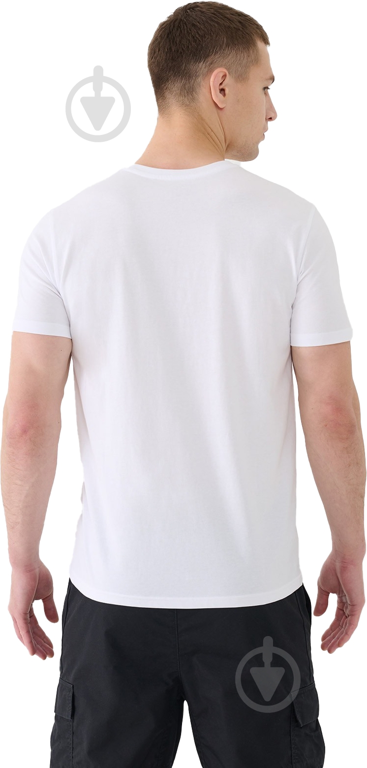 Футболка 4F TSHIRT M2003 р.L білий - фото 5 Футболка 4F TSHIRT M2003 р.L білий - фото 5