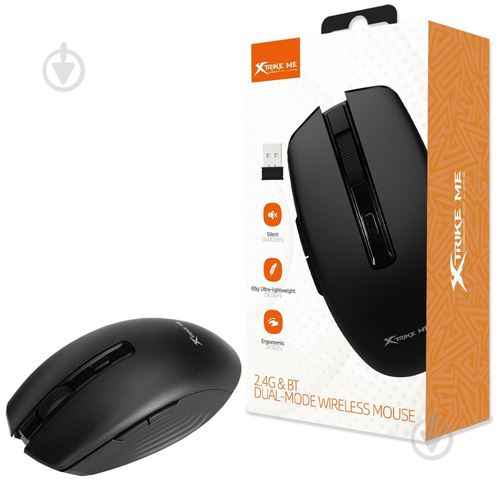 Мышь Xtrike black (GW-224BK) - фото 7