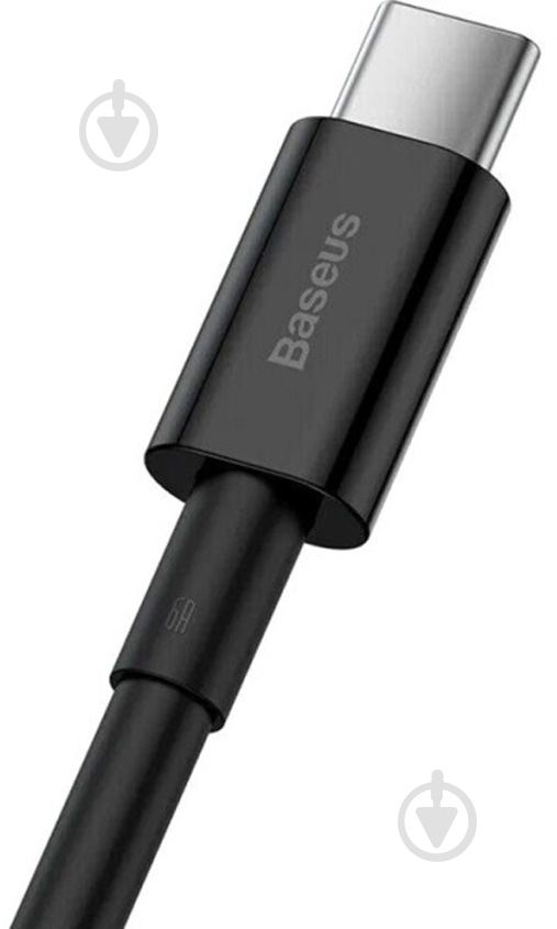 Кабель BASEUS USB to Type-C 66W (CATYS-01) 1 м черный (1011188) - фото 3 Кабель BASEUS USB to Type-C 66W (CATYS-01) 1 м черный (1011188) - фото 3