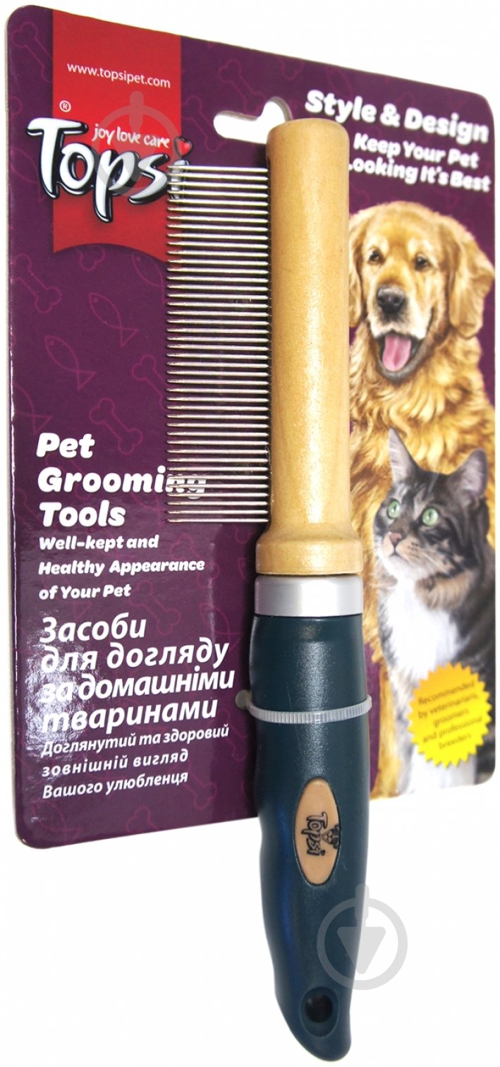 Гребешок Topsi (2120) 41 зуб - фото 1