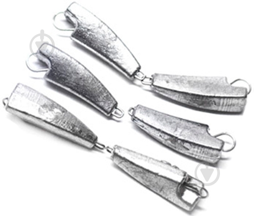 Грузило Basic Finder разборный некрашеный 7 г 7 шт. - фото 3