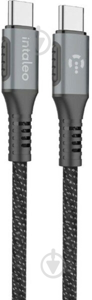 Кабель Intaleo Type-C to Type-C 100W (CBGPD100WTT2) 2 м серый (1007497) - фото 1 Кабель Intaleo Type-C to Type-C 100W (CBGPD100WTT2) 2 м серый (1007497) - фото 1