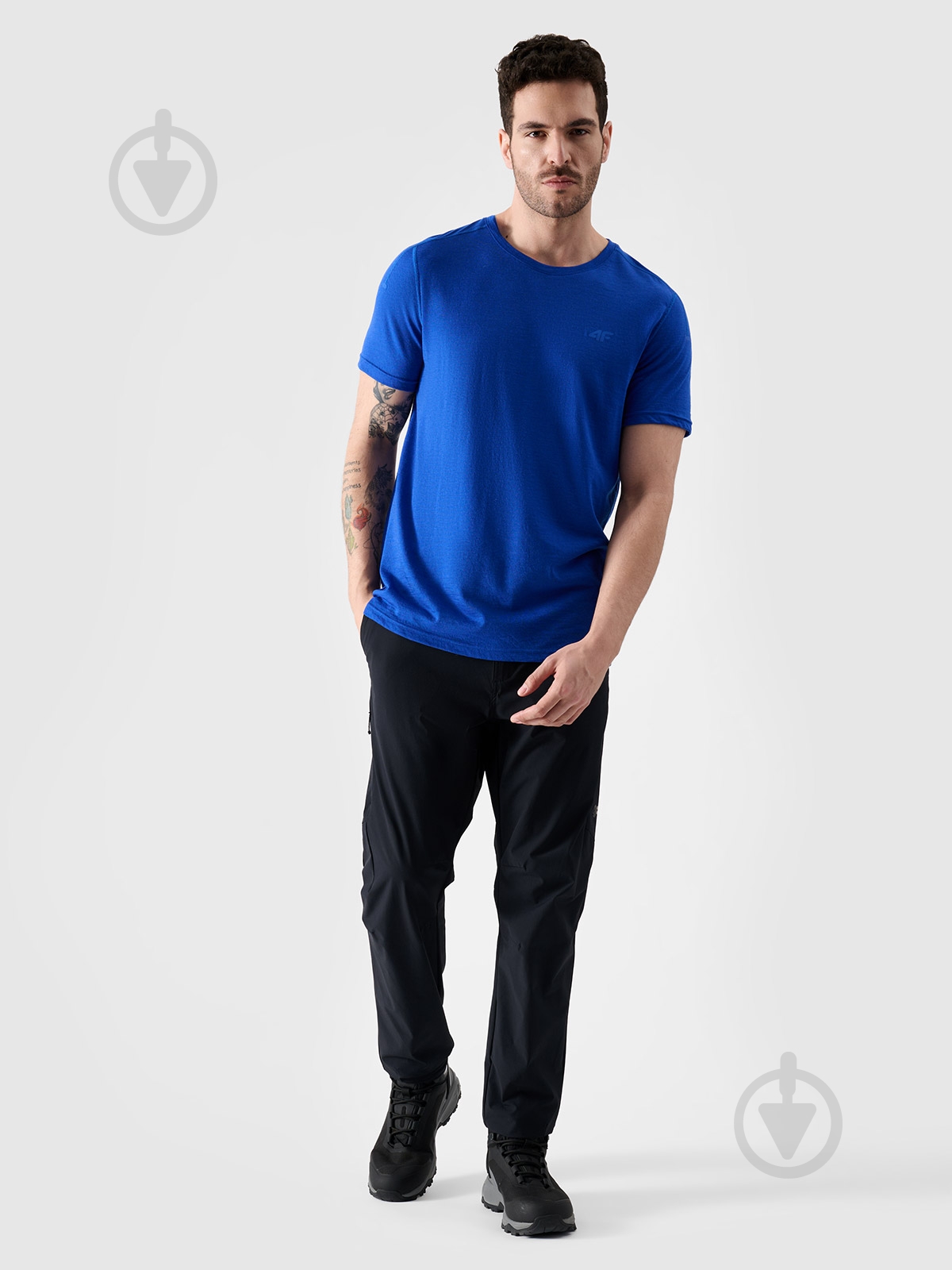 Футболка 4F TSHIRT FNK M1268 р.L синий - фото 4