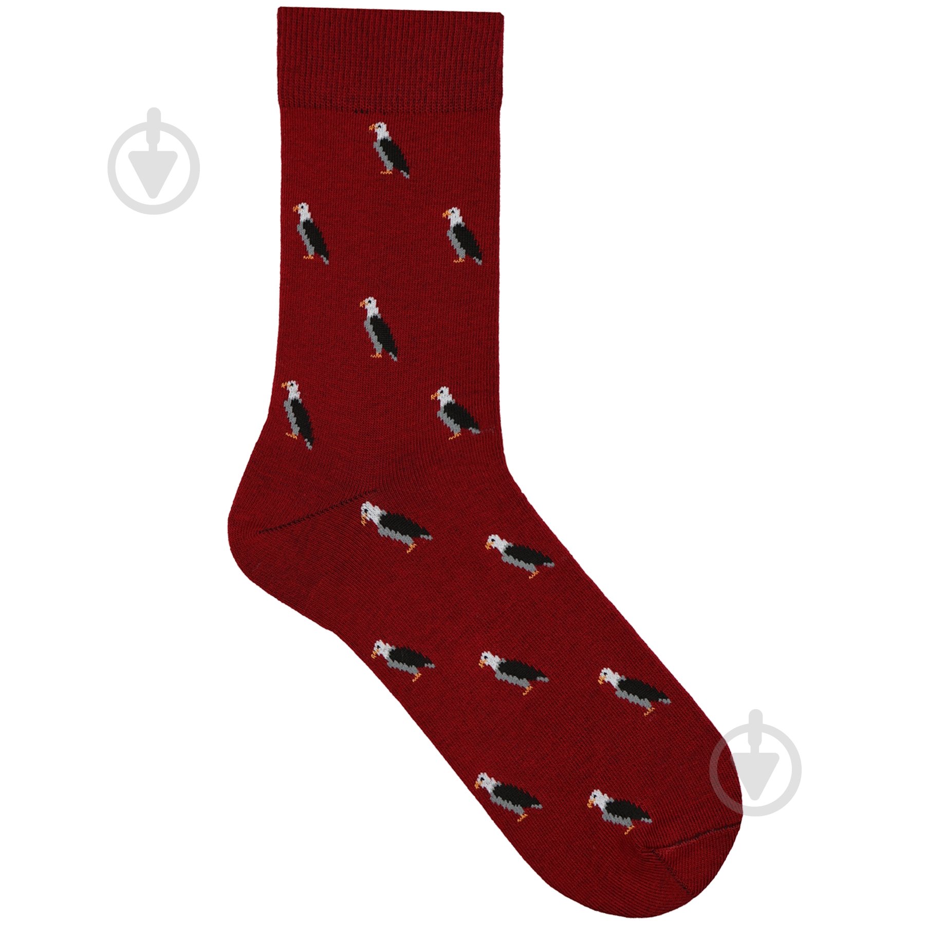 Носки мужские Premier Socks с орлом р.27 бордовый - фото 2