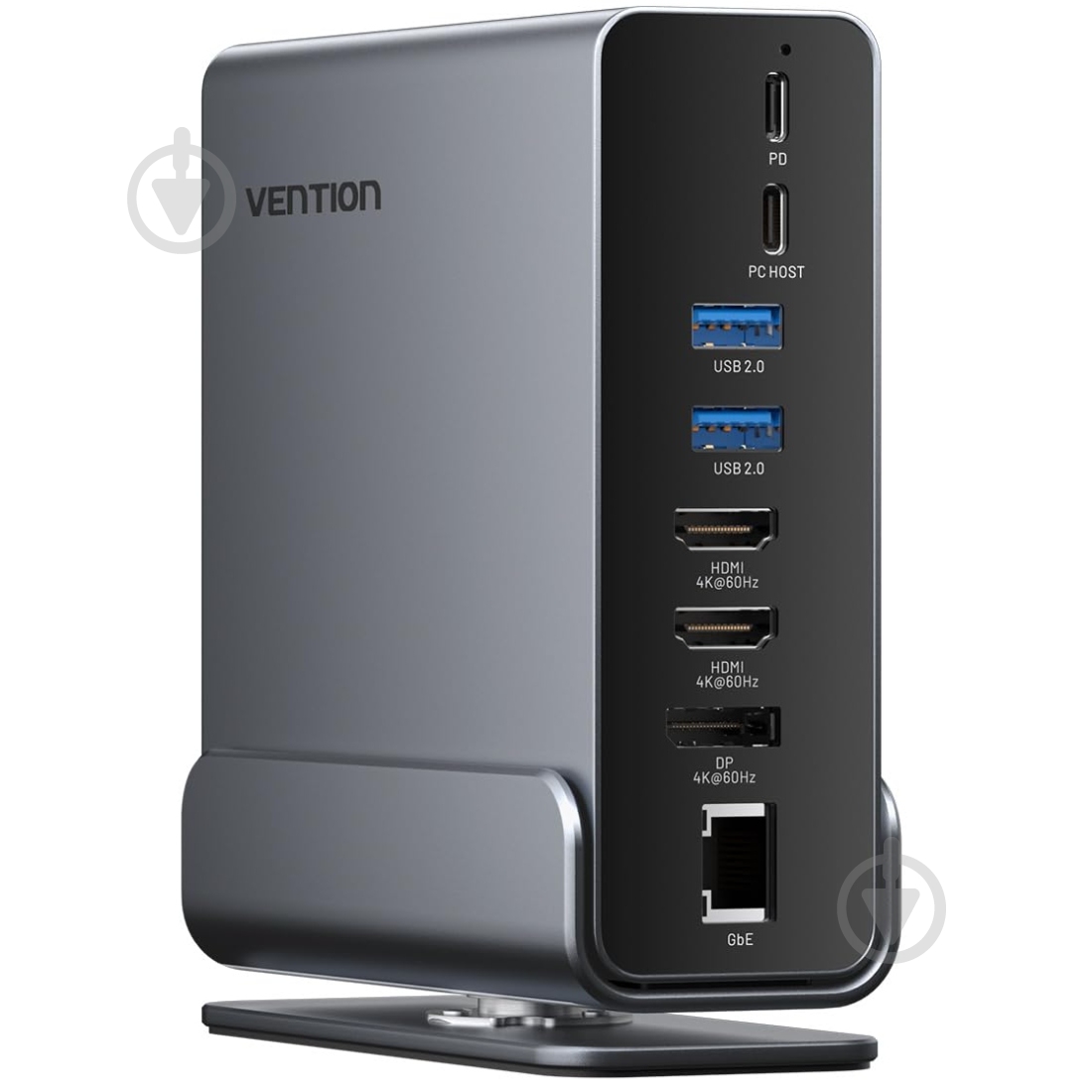 Док-станция Vention dark grey (TPUH0) - фото 2 Док-станция Vention dark grey (TPUH0) - фото 2