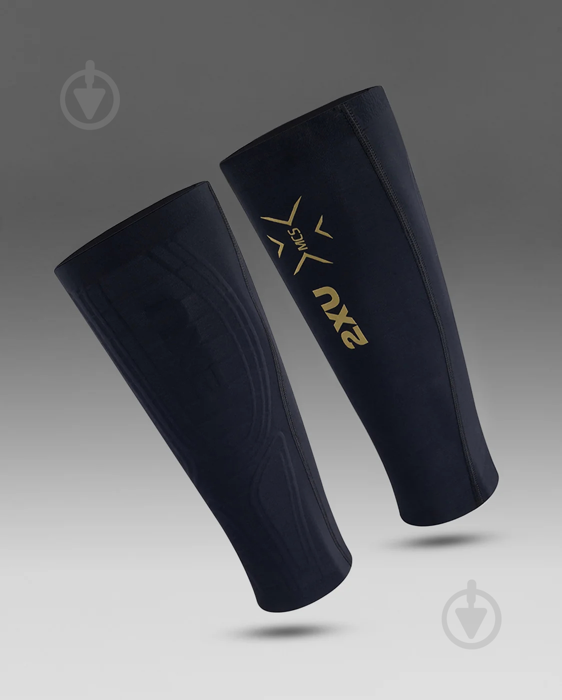 Гетры 2XU Light Speed Comp Calf Guards UA3064b_BLK/GLD р.L черный - фото 4 Гетры 2XU Light Speed Comp Calf Guards UA3064b_BLK/GLD р.L черный - фото 4