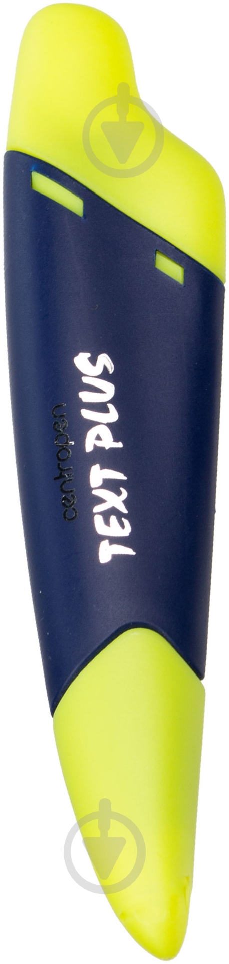 Маркер текстовый Centropen TextPlus 1-4.6 мм 8122 желтый - фото 2