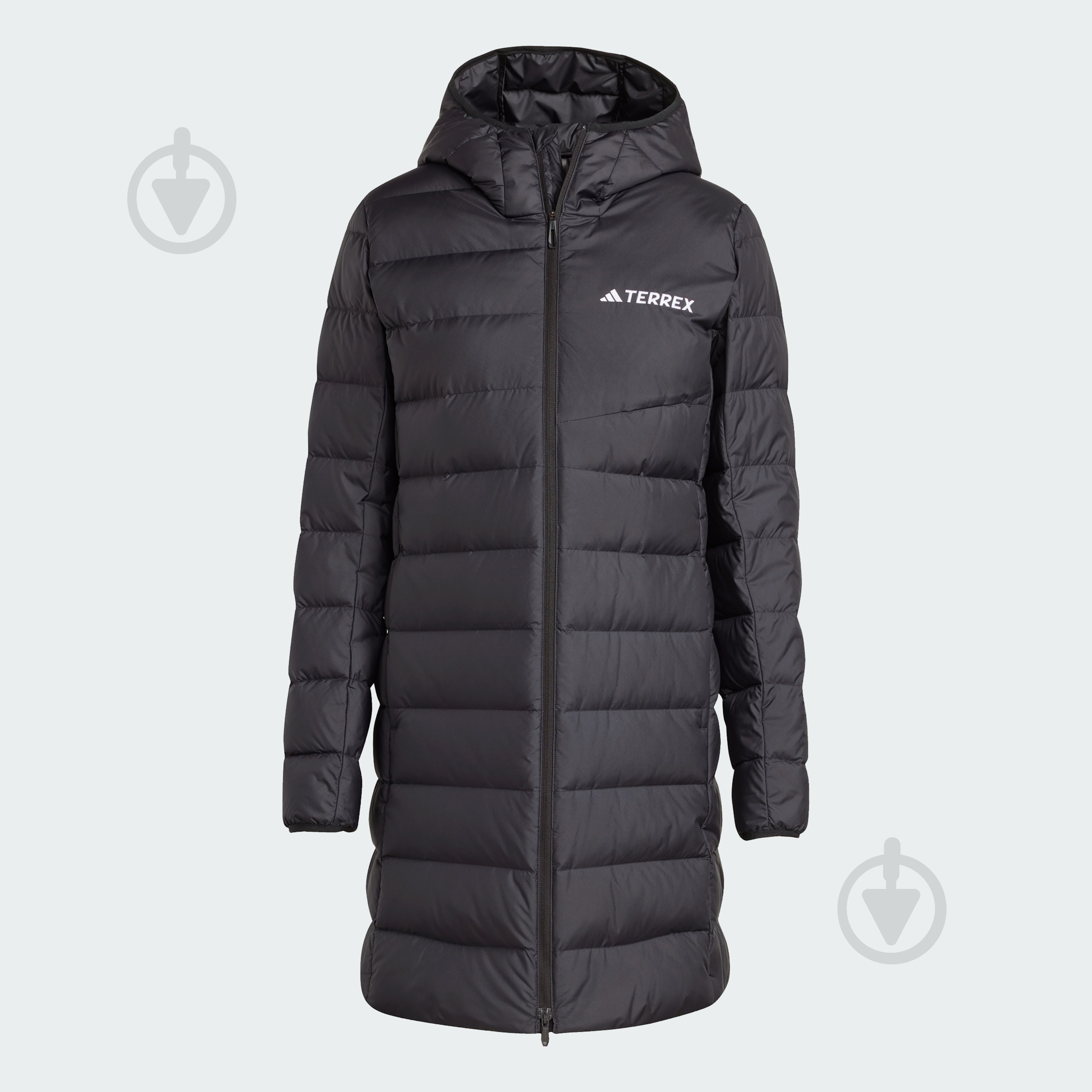 Пуховик женский зимний Adidas W MT DOWN PARKA JM8729 р.XS черный - фото 6