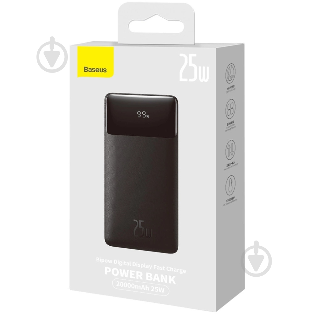 Повербанк BASEUS Bipow 20000 mAh black (PPBD080001) - фото 6