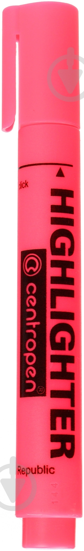 Маркер текстовий Centropen Highlighter 1-4.6 мм 8852 червоний - фото 2