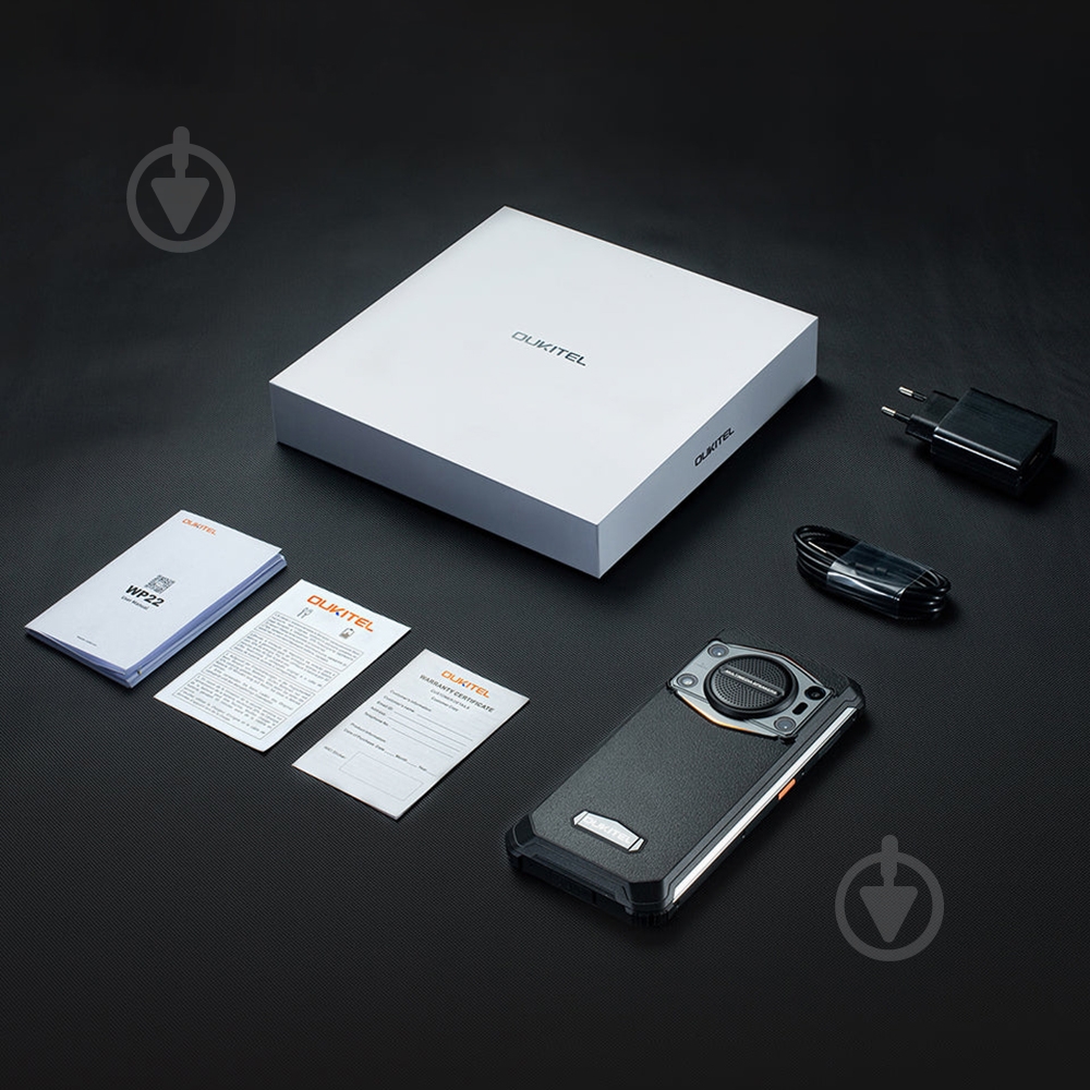 Смартфон Oukitel WP22 8/256GB black (6931940722896) - фото 10 Смартфон Oukitel WP22 8/256GB black (6931940722896) - фото 10