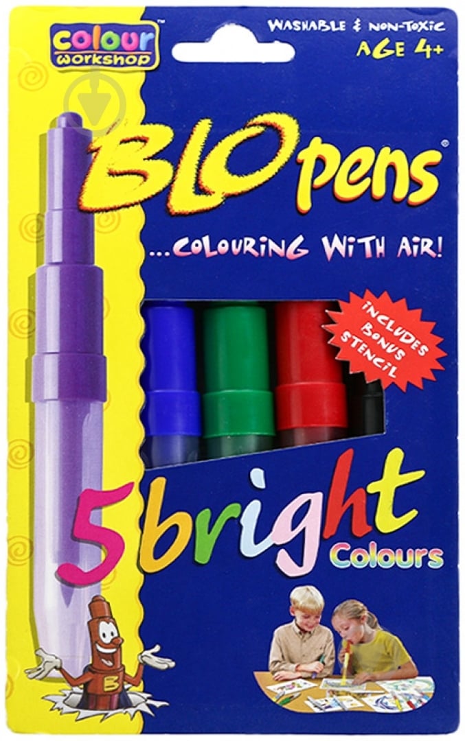 Фломастеры BloPens 5 шт 1500/05B Centropen - фото 1