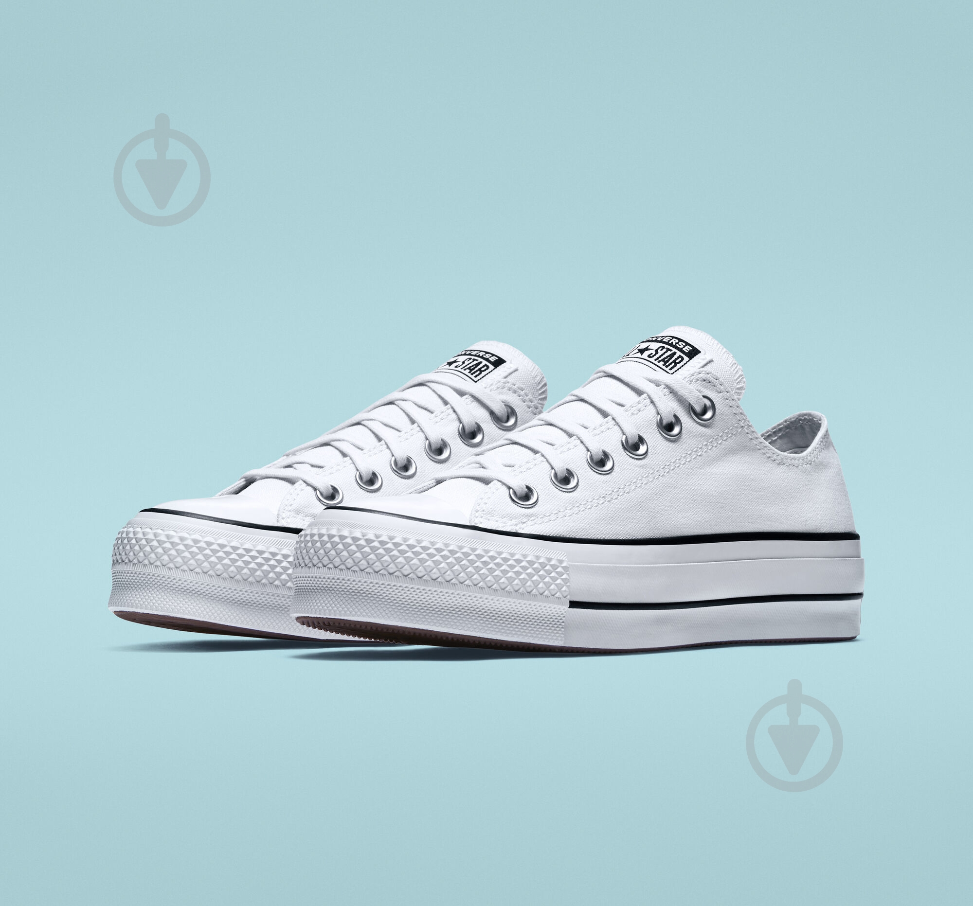 Кеды Converse CHUCK TAYLOR ALL STAR CANVAS PLATFORM 560251C р.38 белый - фото 2
