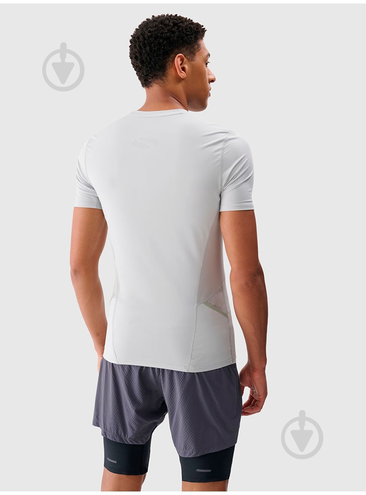 Футболка 4F 4FWSS25TFTSM1263-27S TSHIRT FNK р.L белый - фото 3