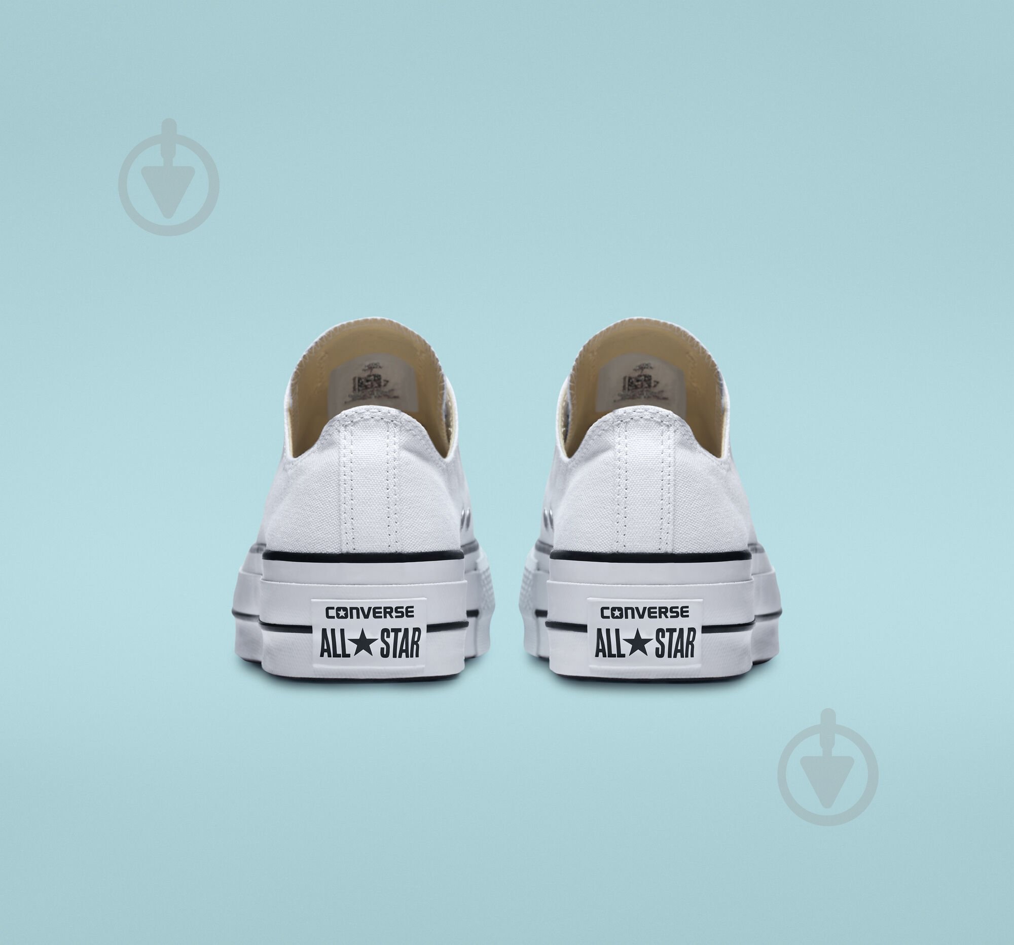 Кеды Converse CHUCK TAYLOR ALL STAR CANVAS PLATFORM 560251C р.42 белый - фото 4