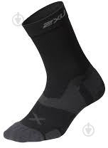 Шкарпетки 2XU Vectr Cushion Crew Socks UA5053e_BLK/TTM р.38-41,5 чорний - фото 1