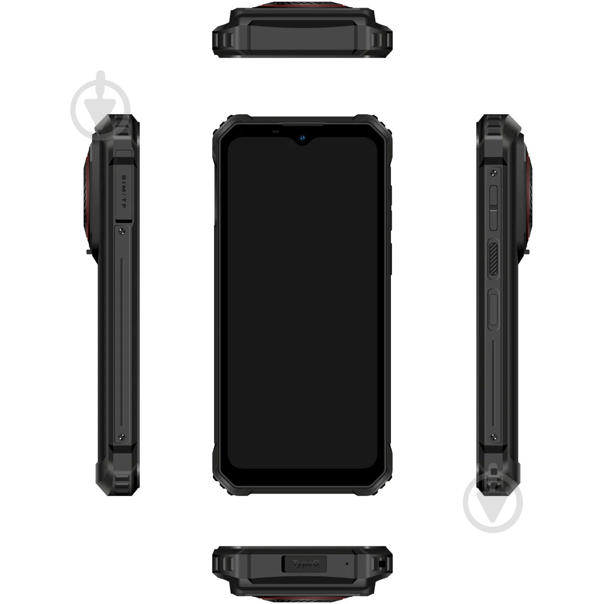 Смартфон Oukitel WP36 8/128GB black (6931940743563) - фото 8 Смартфон Oukitel WP36 8/128GB black (6931940743563) - фото 8