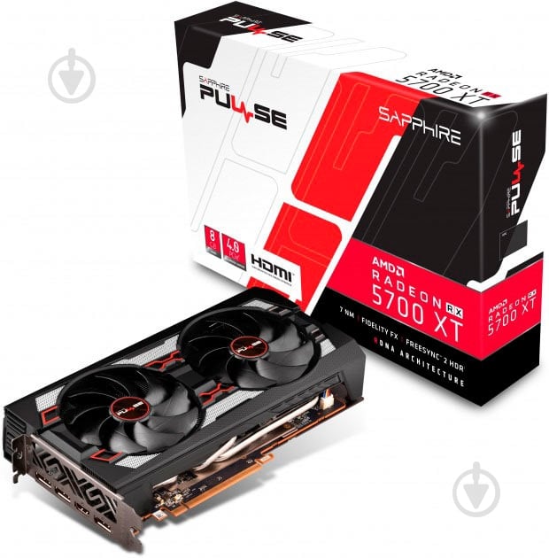 Видеокарта Sapphire Radeon RX 5700 XT 8GB GDDR6 256bit (11293-01-20G) - фото 6 Видеокарта Sapphire Radeon RX 5700 XT 8GB GDDR6 256bit (11293-01-20G) - фото 6