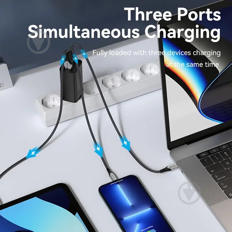 Зарядное устройство Vention FEDB0-EU - фото 8 Зарядное устройство Vention FEDB0-EU - фото 8