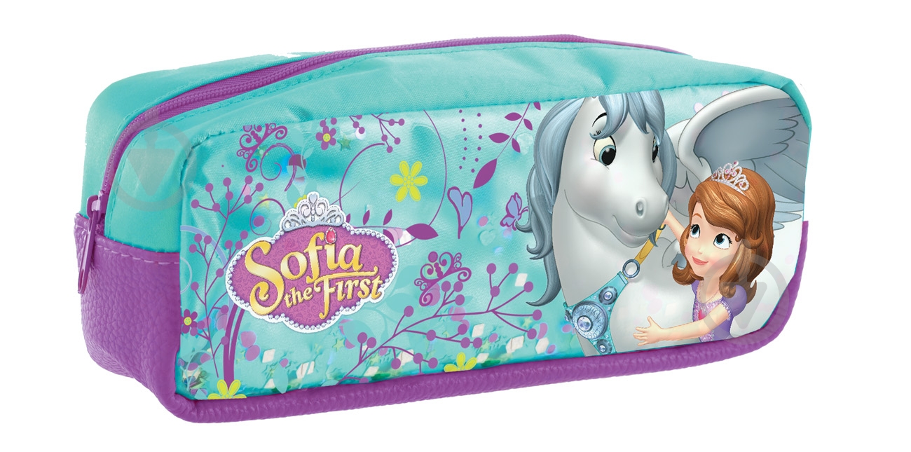 Пенал TP-08 Sofia 1 вересня голубой - фото 1