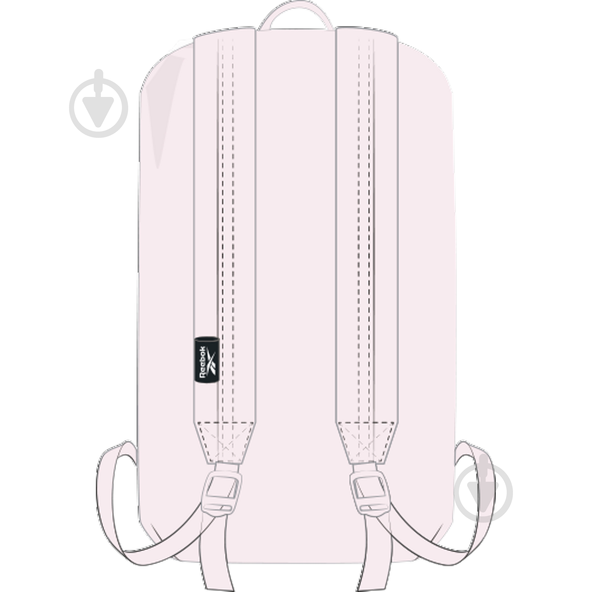 Рюкзак Reebok WOR Backpack GG6766 22,5 л черный - фото 2