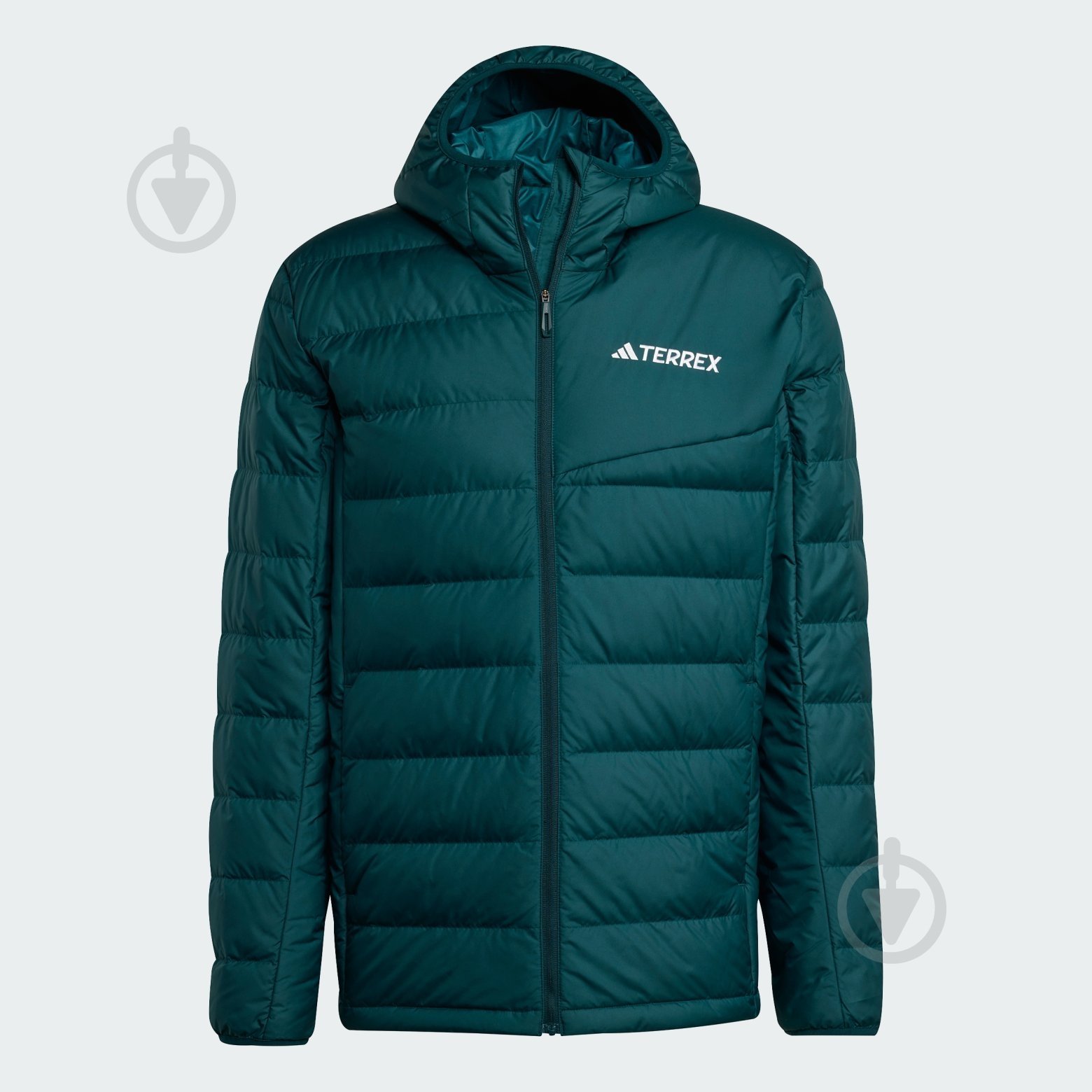 Пуховик чоловічий зимовий Adidas Mt Down Ho J JZ9970 р.2XL зелений - фото 6 Пуховик чоловічий зимовий Adidas Mt Down Ho J JZ9970 р.2XL зелений - фото 6