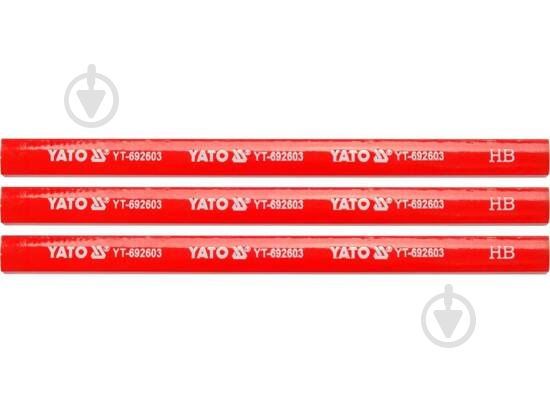 Карандаш YATO 3 шт. YT-692603 - фото 1 Карандаш YATO 3 шт. YT-692603 - фото 1