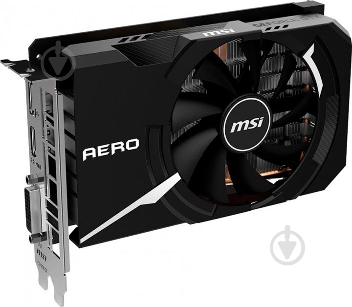 Видеокарта MSI GeForce GTX 1650 Super 4GB GDDR6 128bit (GTX 1650 SUPER AERO ITX OC) - фото 5 Видеокарта MSI GeForce GTX 1650 Super 4GB GDDR6 128bit (GTX 1650 SUPER AERO ITX OC) - фото 5
