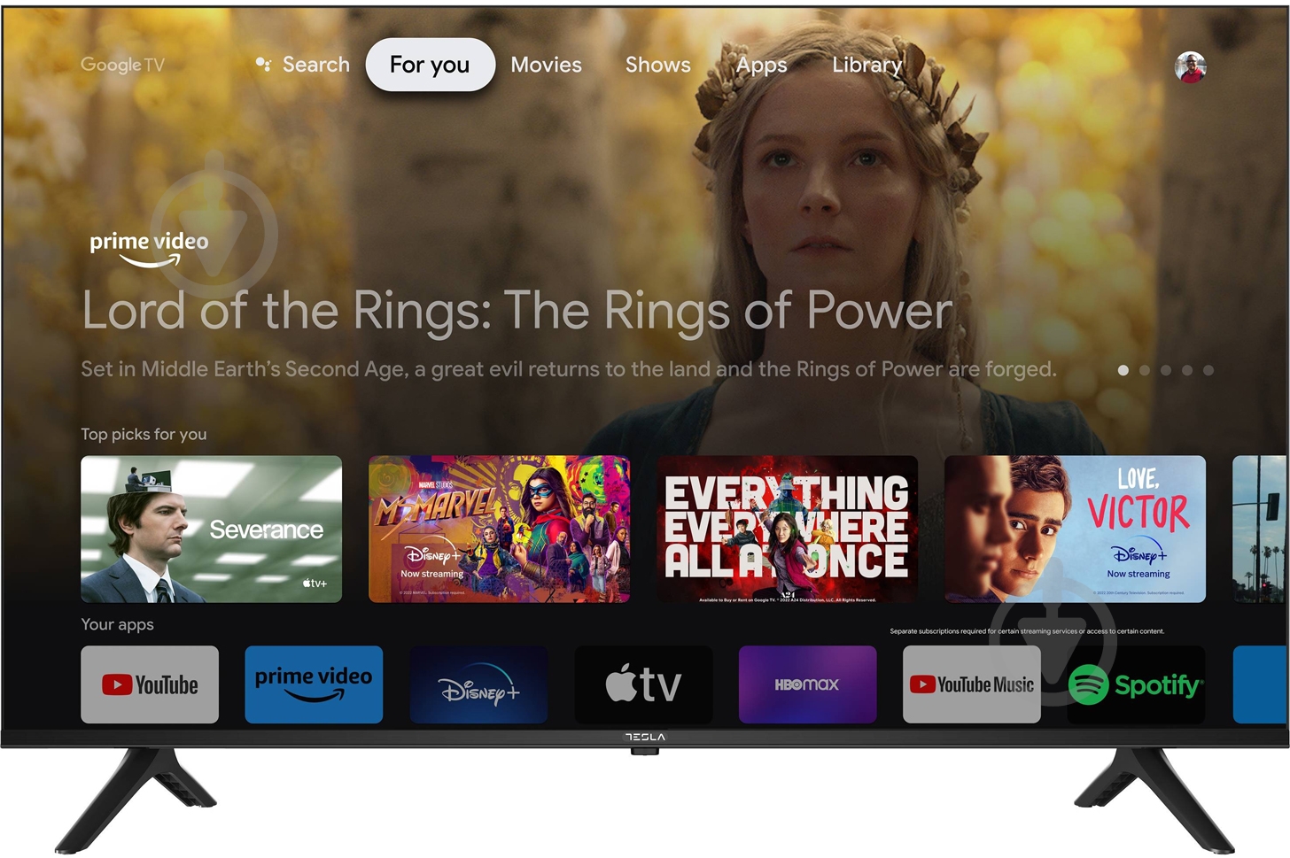 Телевізор TESLA 43S635BUS - фото 1