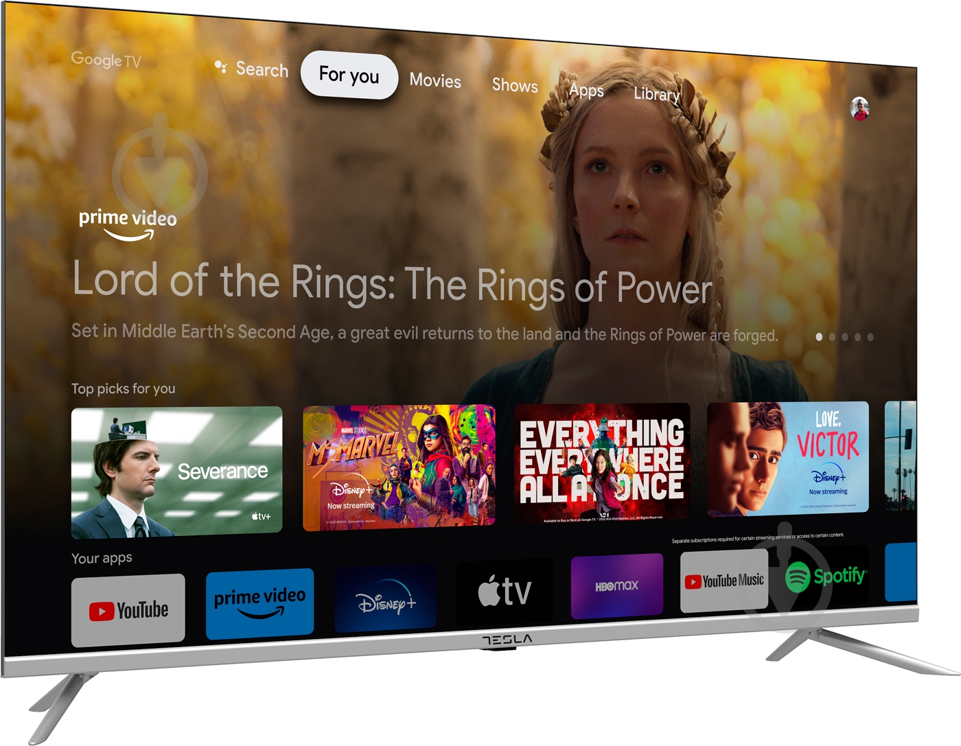 Телевизор TESLA 43S635SFS - фото 3