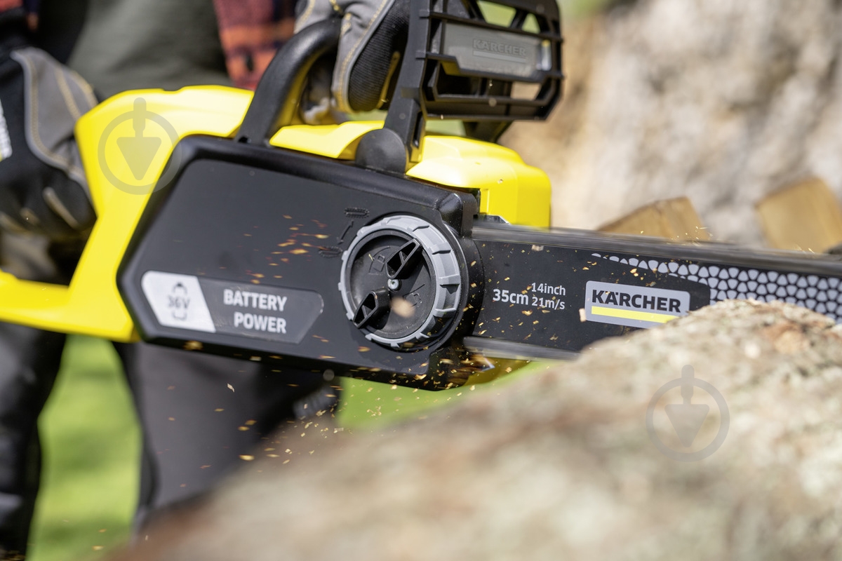 Пила цепная аккумуляторная Karcher CNS 36-35 Battery INT - фото 2 Пила цепная аккумуляторная Karcher CNS 36-35 Battery INT - фото 2